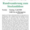 06 Ersatz für Ipfmesswanderung - rund um den Stockmühlsee